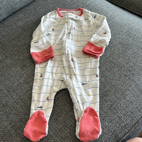 Cloud Island, set of 3 footsies, size 3-6 months - Picture 4 of 5